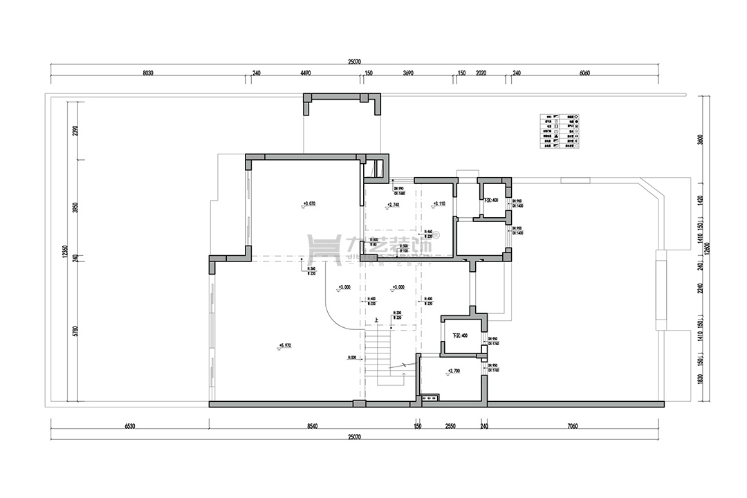 一層原建平面圖