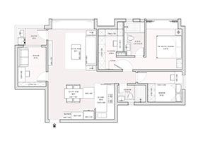 駿景花園-125㎡現(xiàn)代簡(jiǎn)約